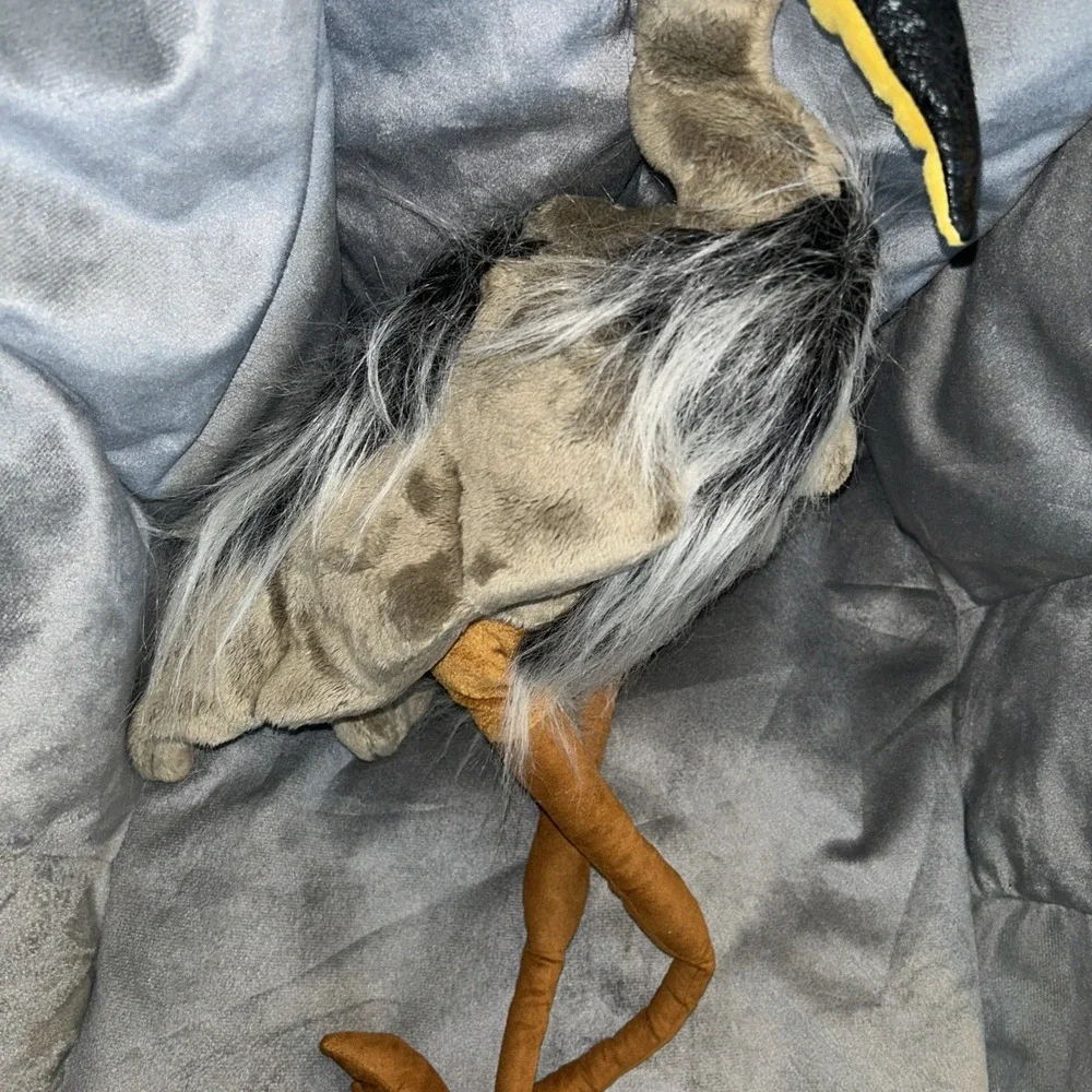 Folkmanis Great Blue Heron Hand Puppet Bird Plush Large 26